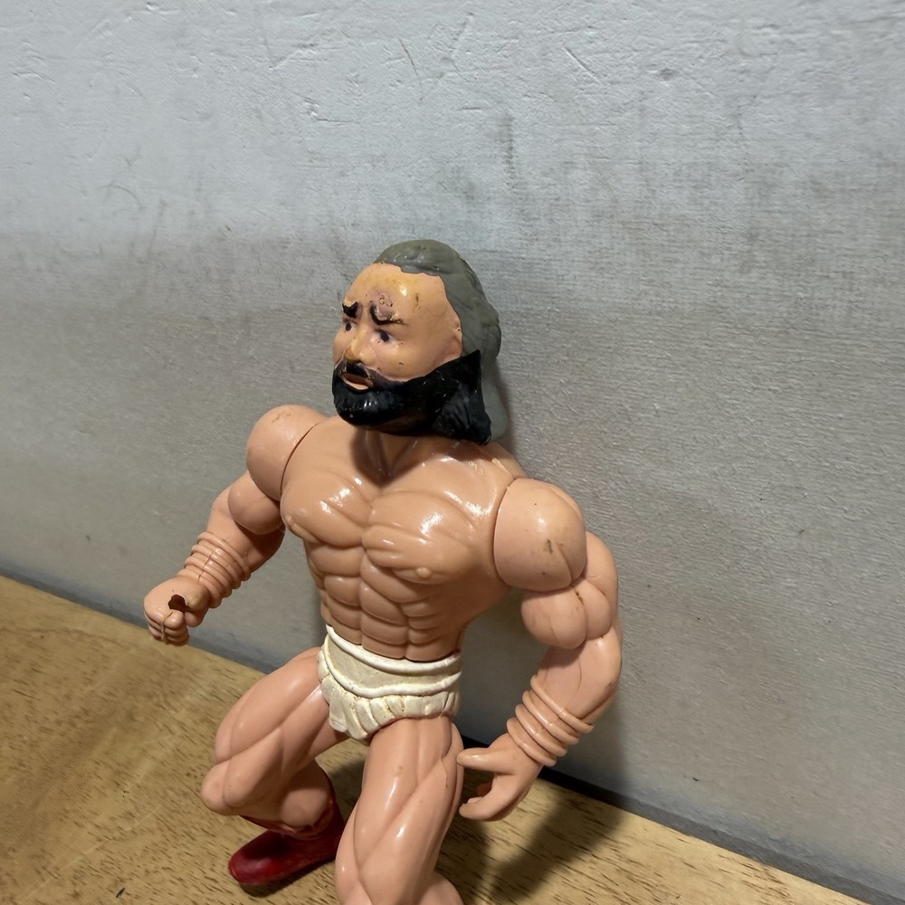 Vintage MOTU Bootleg KO Galaxy Warriors Fighters Wrestling White Knockoff Rare - Picture 3 of 8
